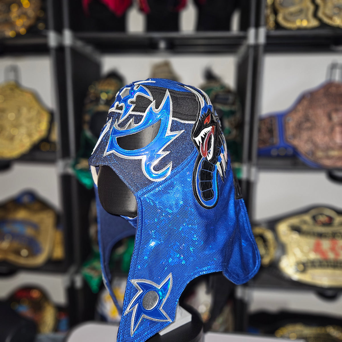 Penta Blue On Blue Adult Size Pro-grade Mask