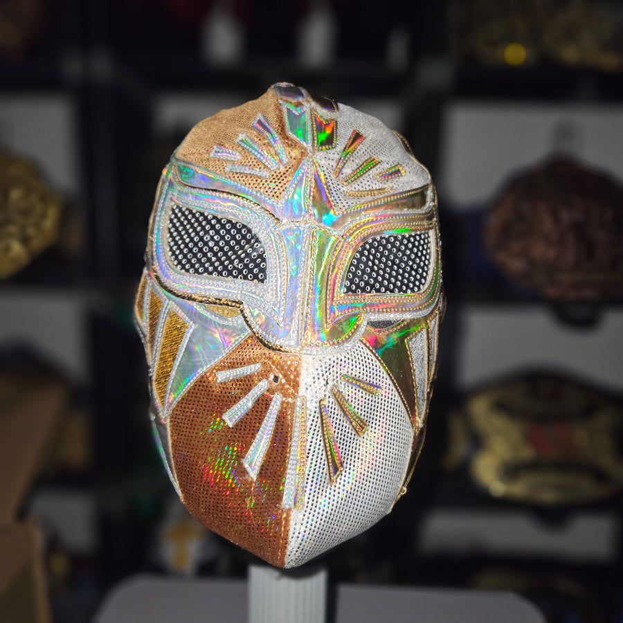 Mistico Gold & White Pro-grade Adult Size Mask