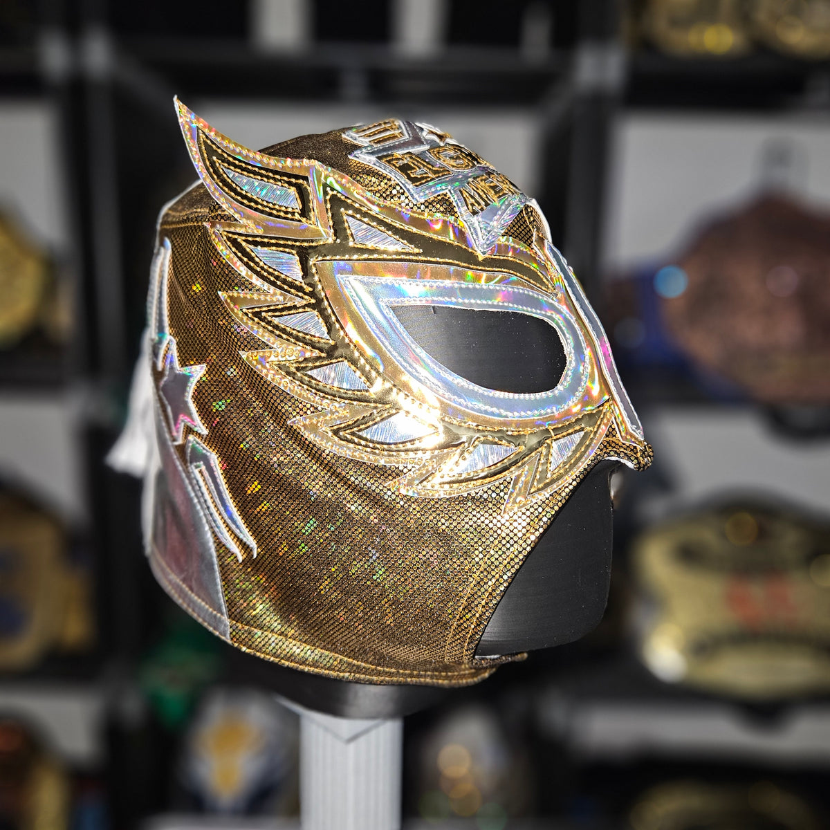 El Grande Americano Gold Semi Pro Plus Adult Size Mask