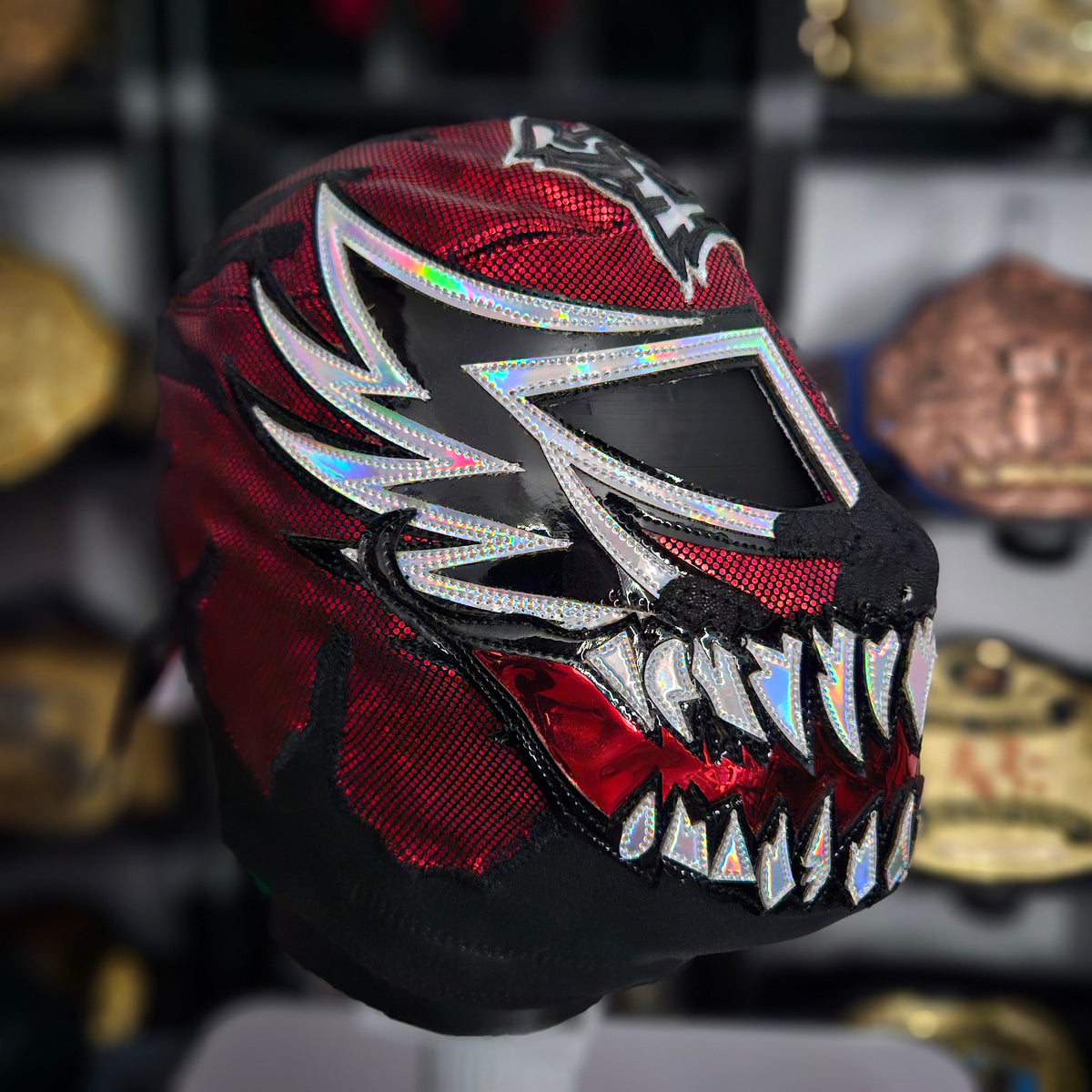 Venom Black & Red Pro-grade Adult Size Mask