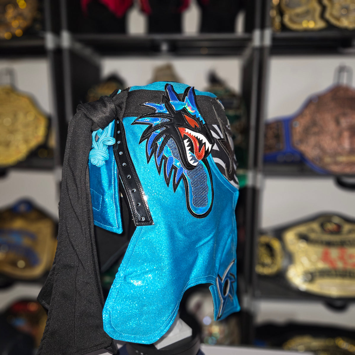 Penta Blue Zebra Adult Size Pro-grade Mask