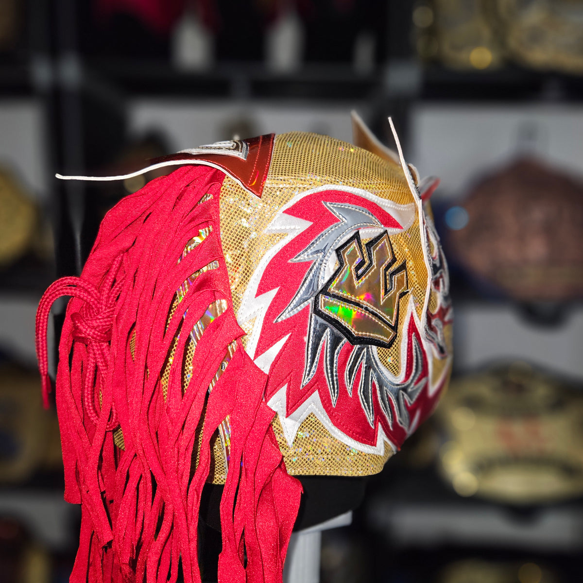 Rey Fenix Orange Adult Size Pro-grade Mask
