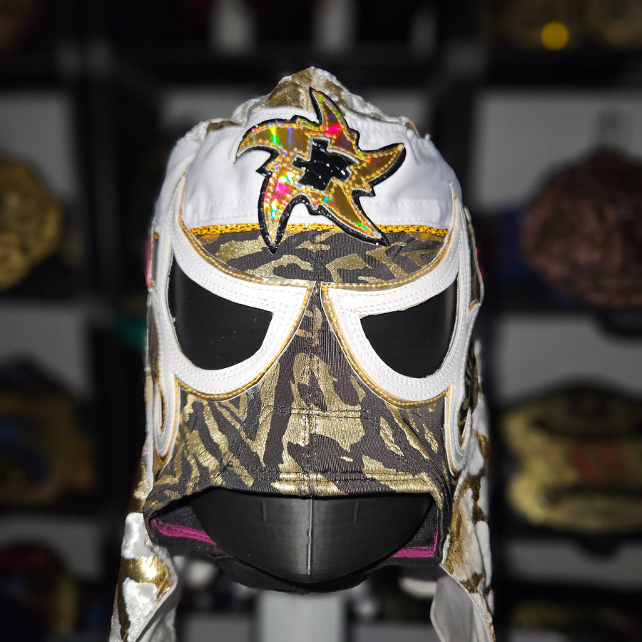 Penta Gold Cow Print RAW In Australia Pro-grade Adult Size Mask