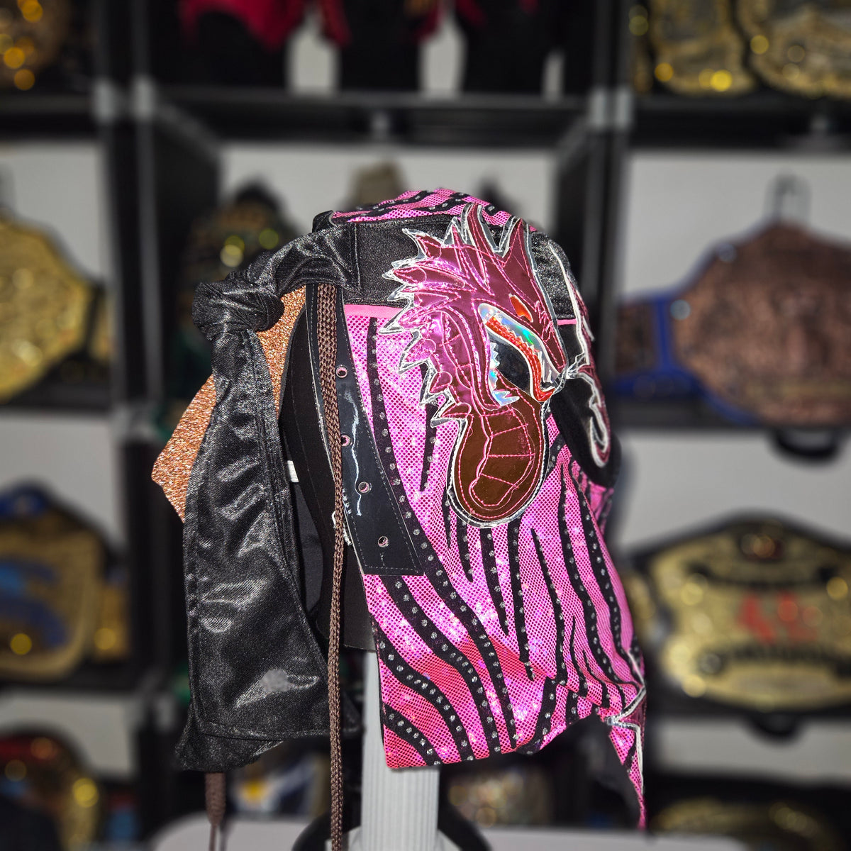 Penta Pink Backlash Style Semi Pro Adult Size Mask