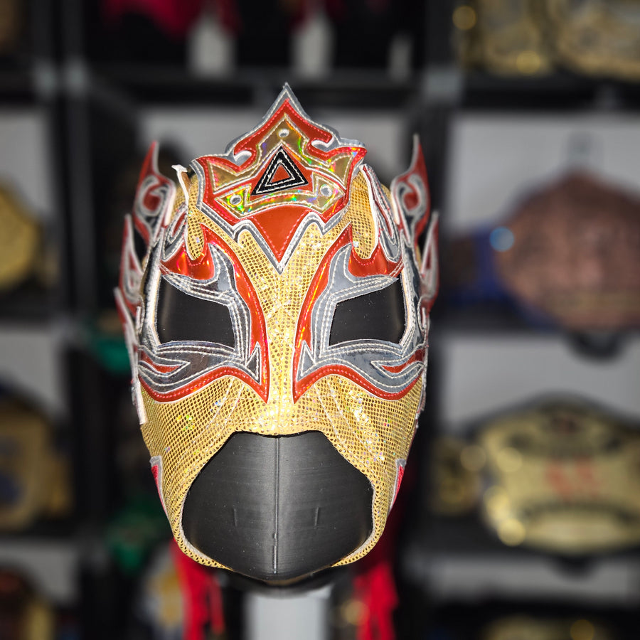 Rey Fenix Orange Adult Size Pro-grade Mask