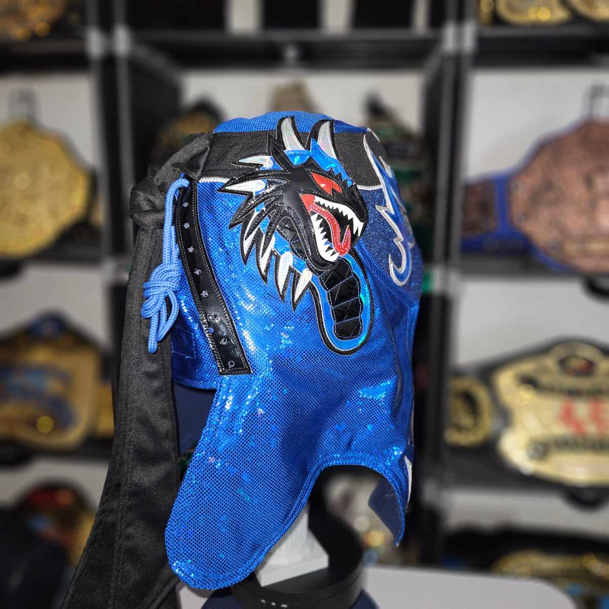 Penta Blue On Blue Adult Size Pro-grade Mask