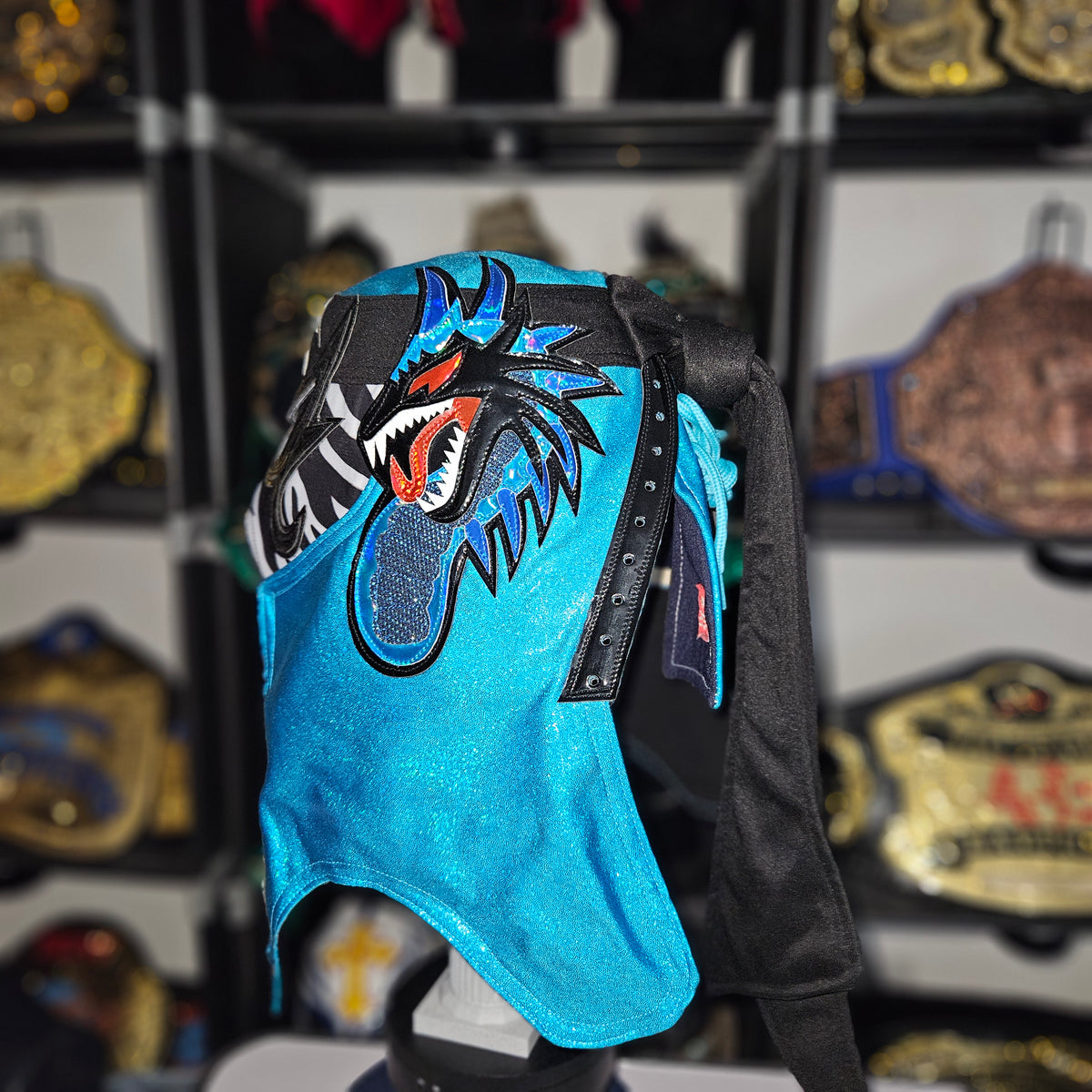 Penta Blue Zebra Adult Size Pro-grade Mask
