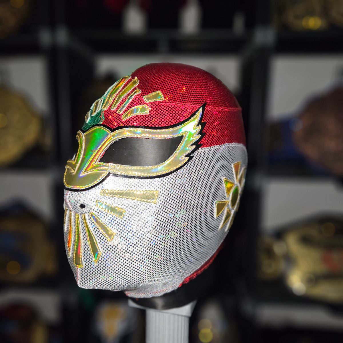 Mistico Tri-color Grand Slam Semi Pro Adult Size Mask