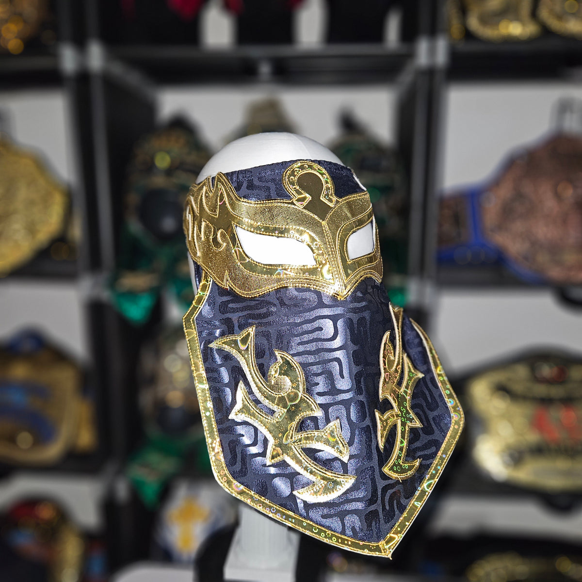 Bandido Navy & Gold Semi Pro Adult Size Mask
