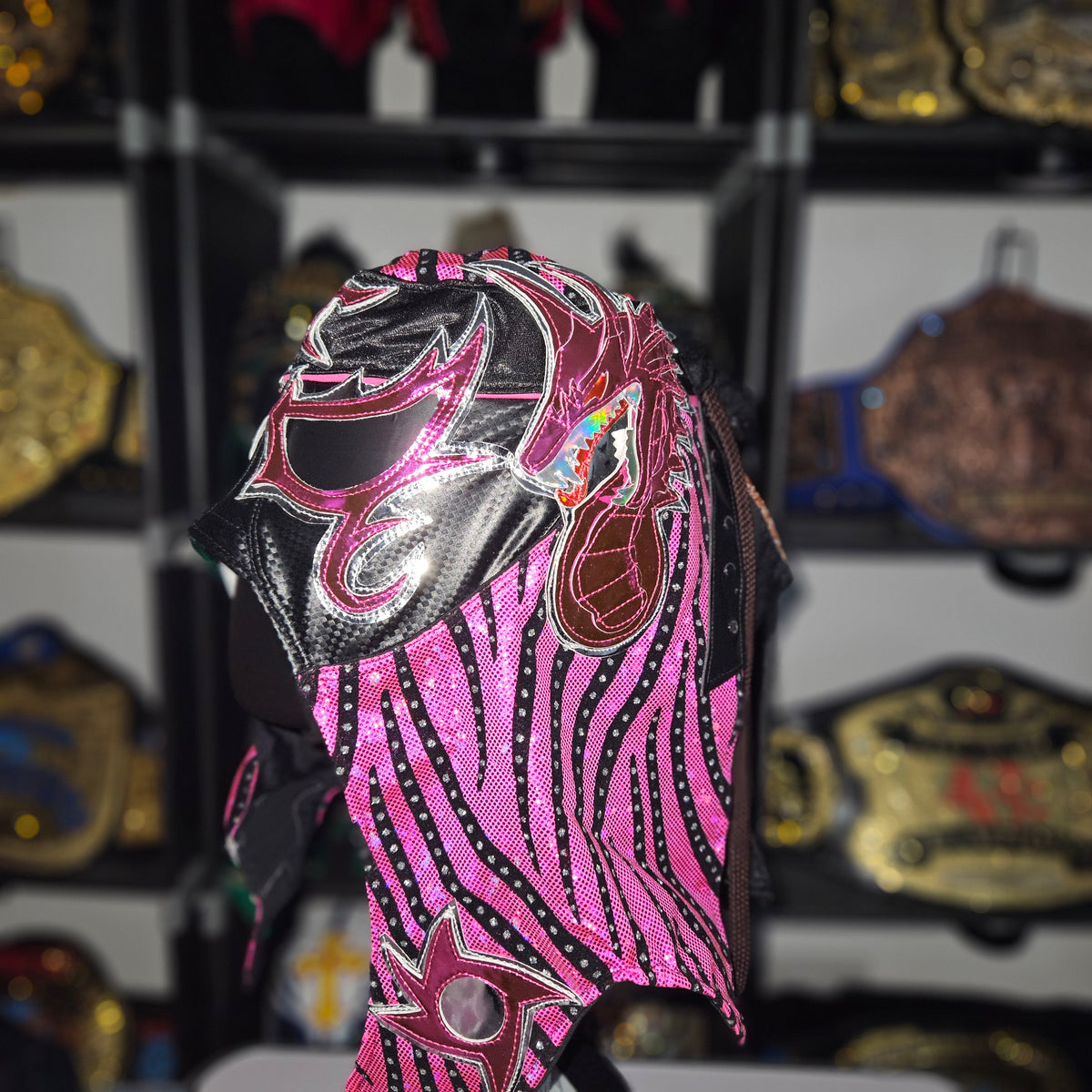 Penta Pink Backlash Style Semi Pro Adult Size Mask