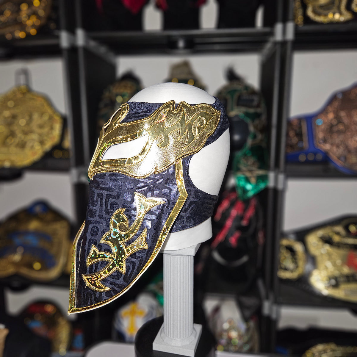 Bandido Navy & Gold Semi Pro Adult Size Mask