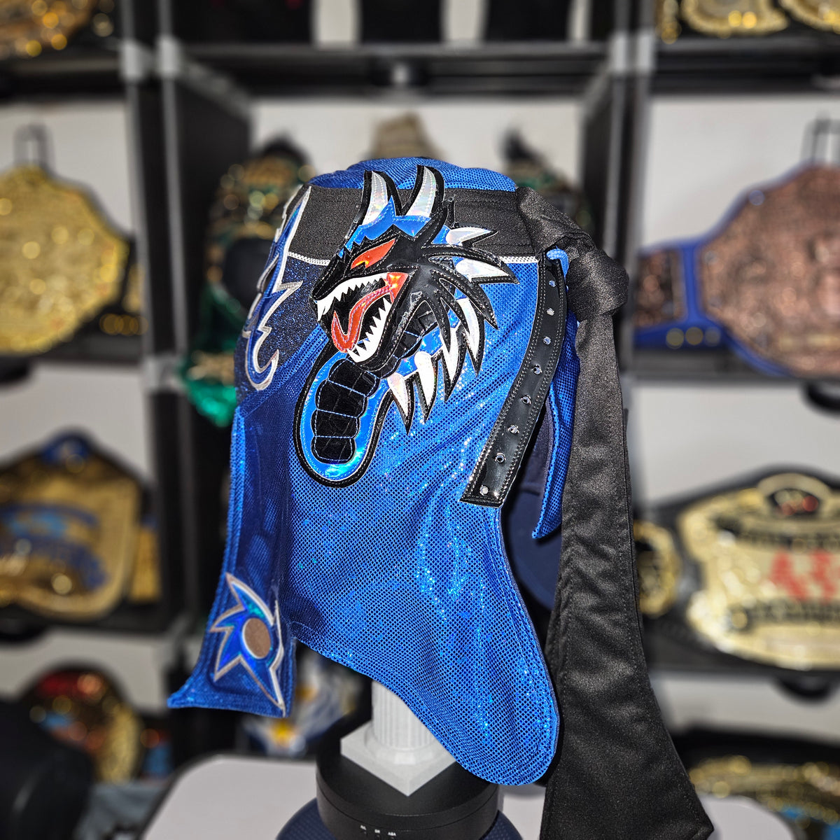 Penta Blue On Blue Adult Size Pro-grade Mask