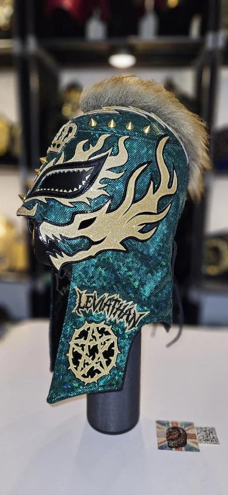 Lucha Lads mask detail